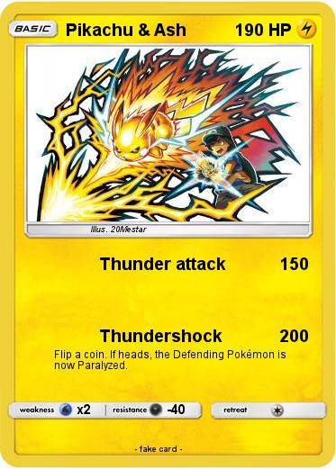 Pokemon Pikachu & Ash