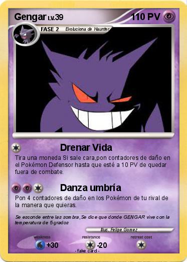 Pokemon Gengar