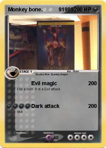 Pokemon Monkey bone.           91986