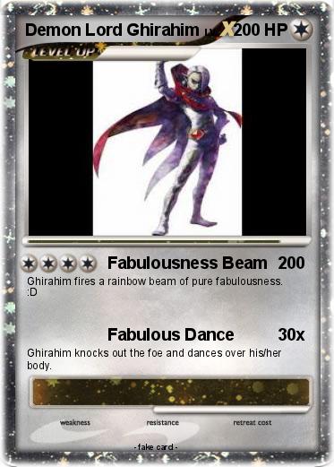 Pokemon Demon Lord Ghirahim
