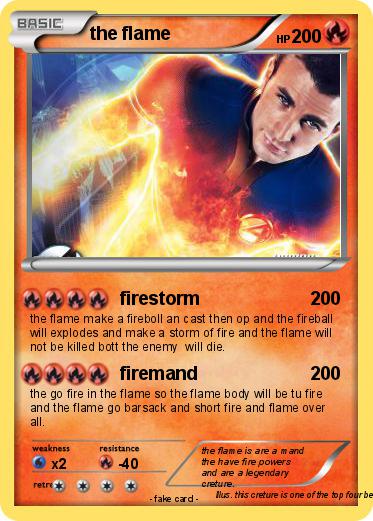Pokemon the flame