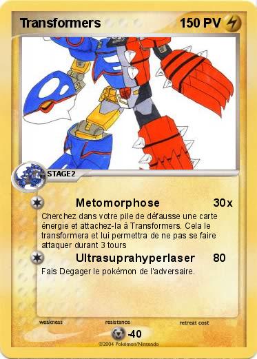 Pokemon Transformers