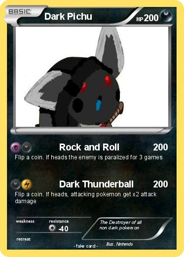 Pokemon Dark Pichu