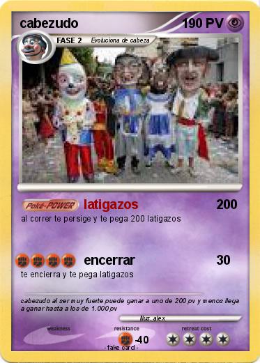 Pokemon cabezudo
