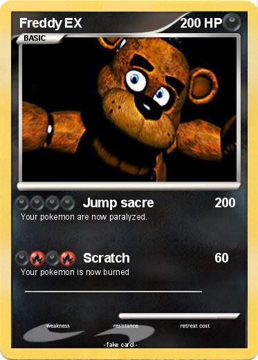 Pokemon Freddy EX