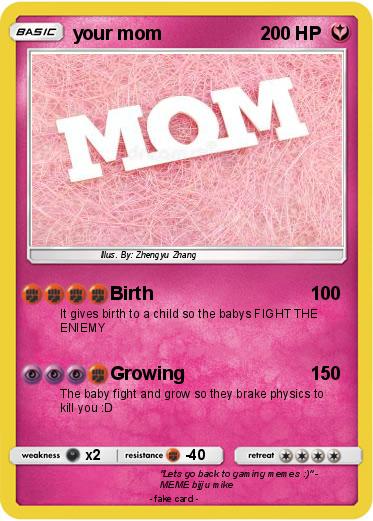 Pokemon your mom
