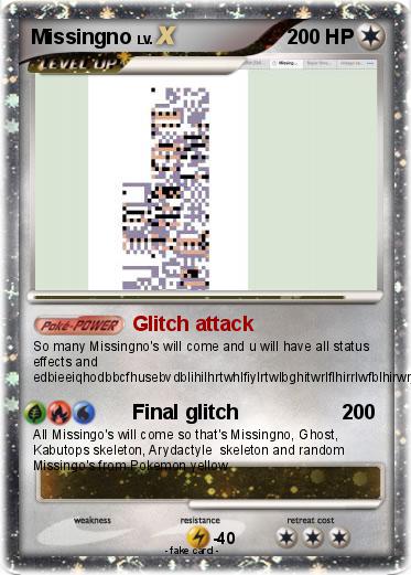 Pokemon Missingno