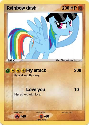 Pokemon Rainbow dash