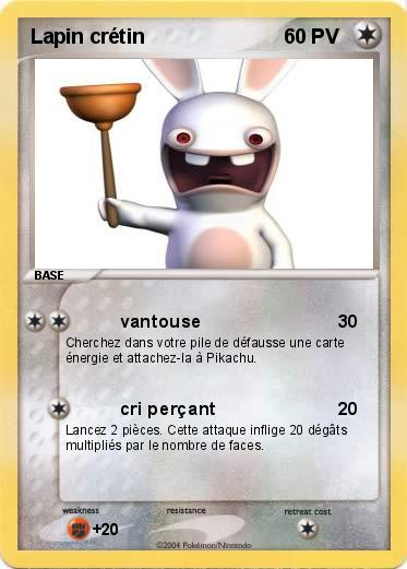 Pokemon Lapin crétin