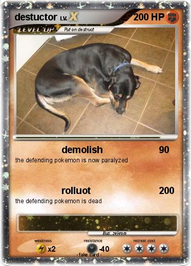Pokemon destuctor