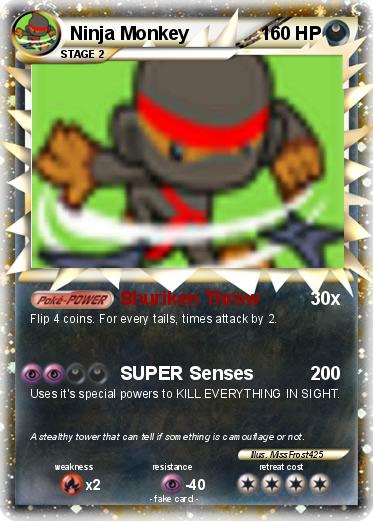 Pokemon Ninja Monkey