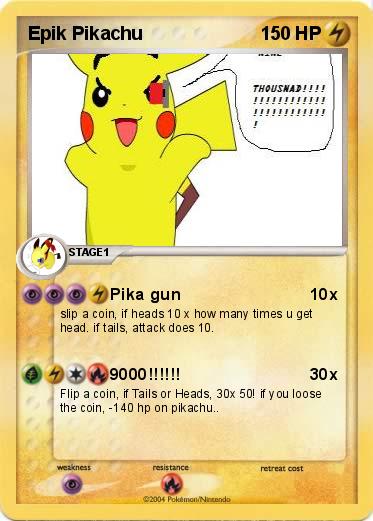 Pokemon Epik Pikachu