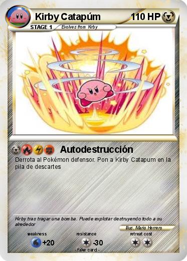 Pokemon Kirby Catapúm