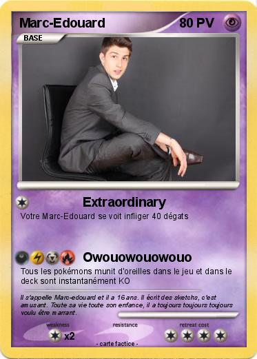 Pokemon Marc-Edouard