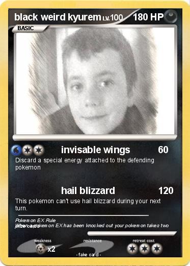 Pokemon black weird kyurem