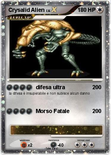 Pokemon Crysalid Alien