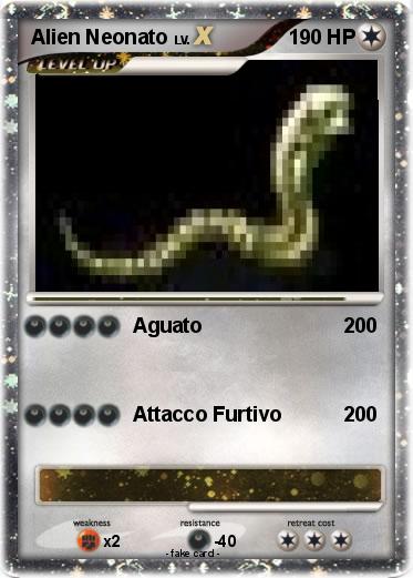Pokemon Alien Neonato