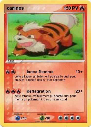 Pokemon caninos