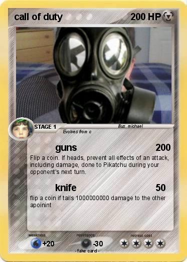 Pokemon call of duty
