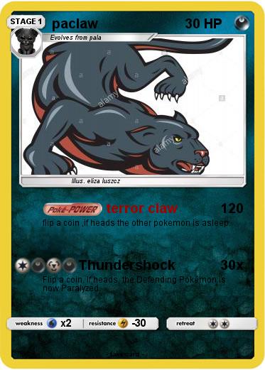 Pokemon paclaw