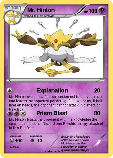 Pokemon Mr. Hinton