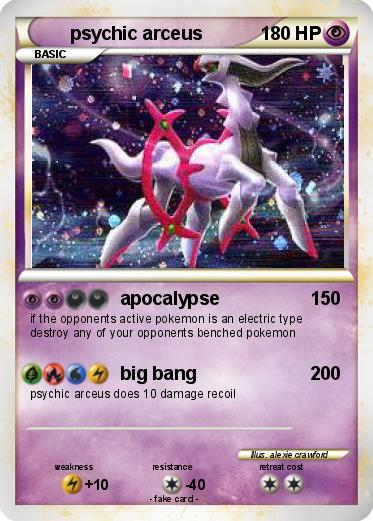 Pokemon psychic arceus