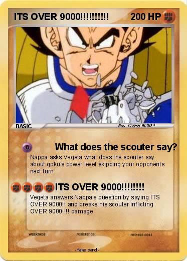 Pokemon ITS OVER 9000!!!!!!!!!!