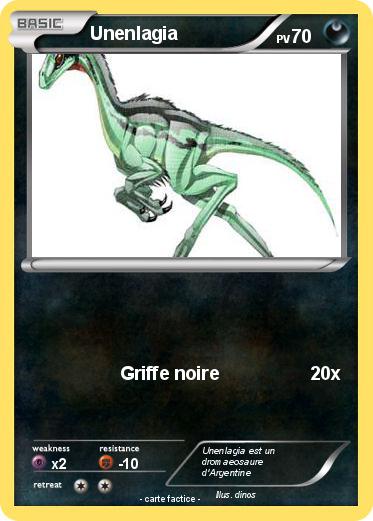 Pokemon Unenlagia