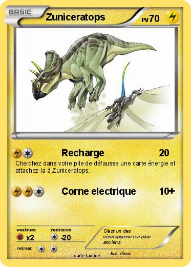Pokemon Zuniceratops