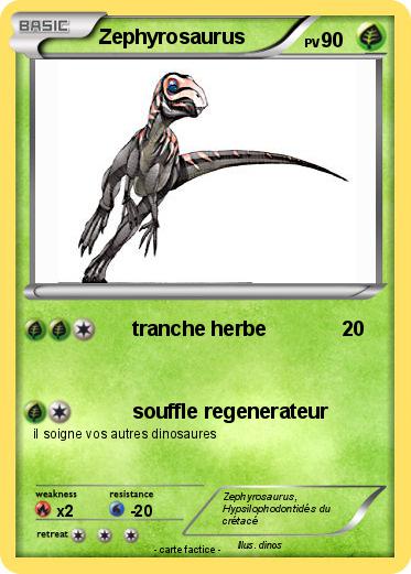 Pokemon Zephyrosaurus