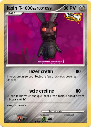 Pokemon lapin T-1000