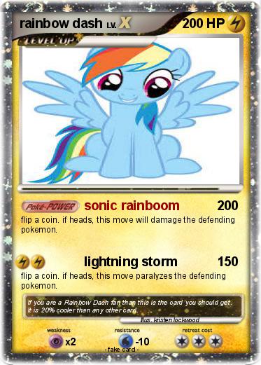 Pokemon rainbow dash