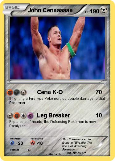 Pokemon John Cenaaaaaa