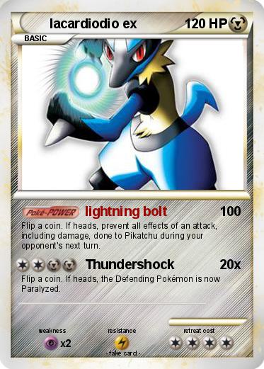 Pokemon lacardiodio ex