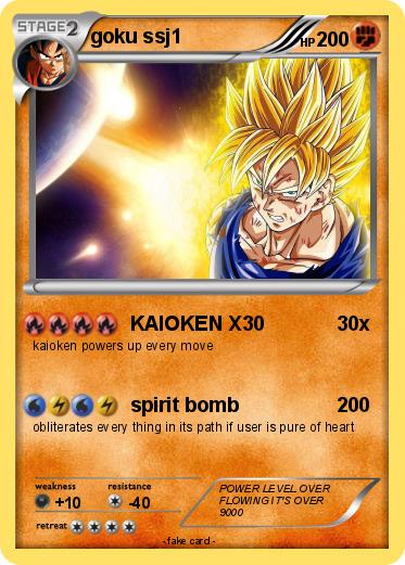 Pokemon goku ssj1