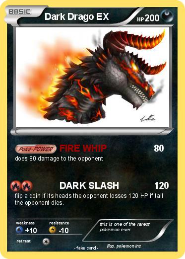 Pokemon Dark Drago EX