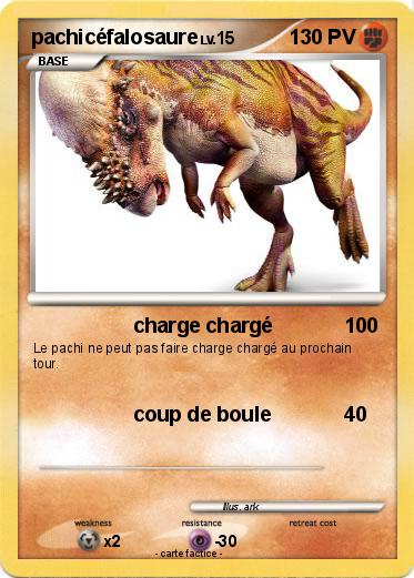Pokemon pachicéfalosaure