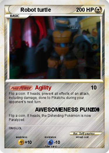 Pokemon Robot turtle