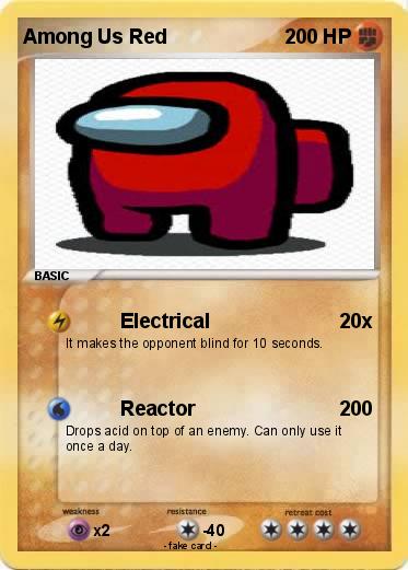 Pokemon Among Us Red
