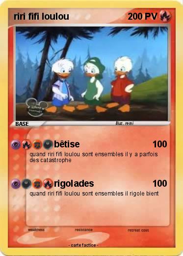 Pokemon riri fifi loulou