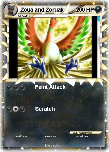 Pokemon Zoua and Zoruak