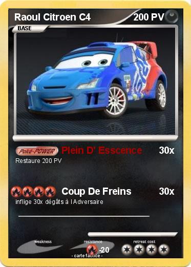 Pokemon Raoul Citroen C4