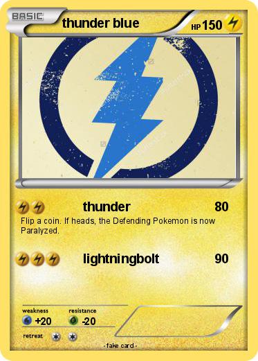 Pokemon thunder blue