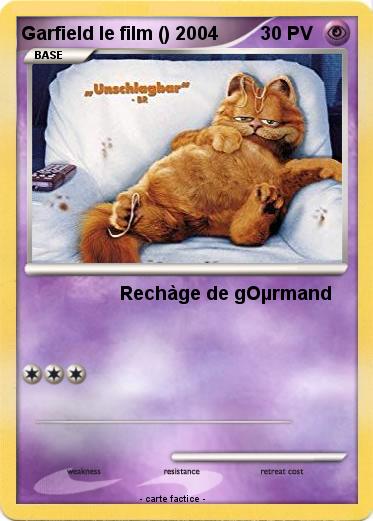 Pokemon Garfield le film () 2004