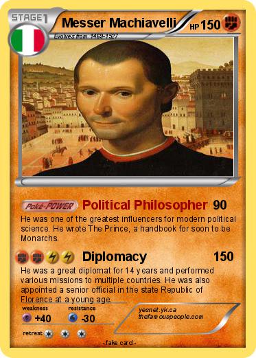 Pokemon Messer Machiavelli
