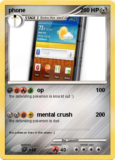 Pokemon phone