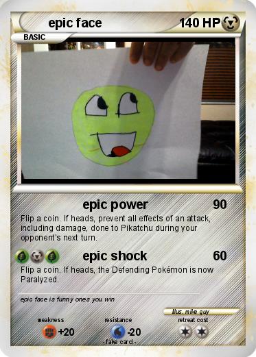 Pokemon epic face