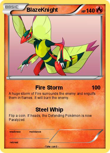 Pokemon BlazeKnight