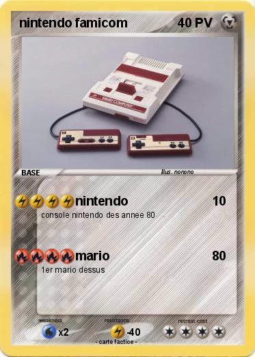 Pokemon nintendo famicom
