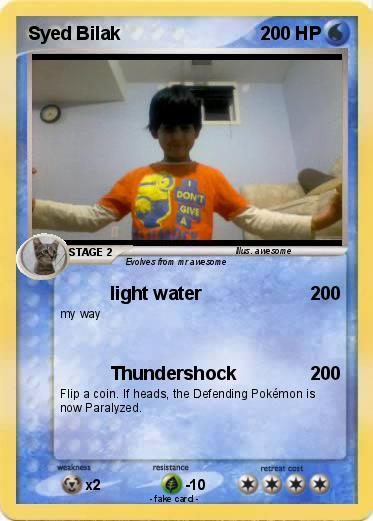Pokemon Syed Bilak